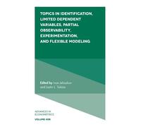 Ivan Jeliazkov Topics in Identification, Limited Dependent Va (Copertina rigida)