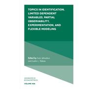 Ivan Jeliazkov Topics in Identification, Limited Dependent Va (Copertina rigida)