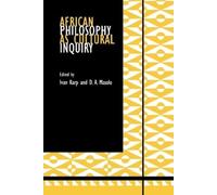 Ivan Karp African Philosophy As Cultural Inquiry (Tascabile)