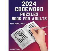 Ivan R Hinesvera Publication 2024 Codeword Puzzle Book For Adults (Tascabile)