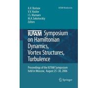 Ivan S. Mamaev IUTAM Symposium on Hamiltonian Dynamics, Vorte (Copertina rigida)