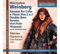 Ivan Sokolov Mieczyslaw Weinberg: Sonatas for Cello & Piano Nos. 1 & 2; Dou (CD)
