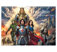 Ivanhoe - Ein mittelalterliches Epos (Wandkalender 2027 DIN A4 quer), CALVENDO M