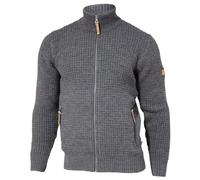 Ivanhoe of Sweden - Moritz Full Zip - Giacca di lana S grigio