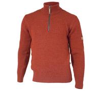 Ivanhoe of Sweden - Moritz Half Zip - Pullover di lana XL rosso