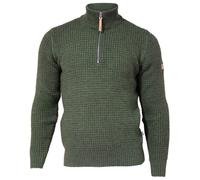 Ivanhoe of Sweden - Moritz Half Zip - Pullover di lana XXL olivia