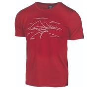 Ivanhoe of Sweden - Underwool Ceasar Mountain - Maglia merino M royal cherry