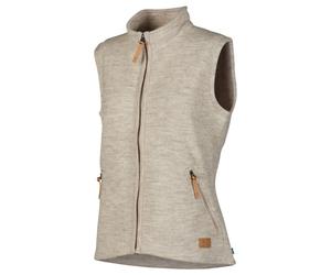 Ivanhoe of Sweden - Women's NLS Coco Vest - Gilet in lana 38 grigio/beige