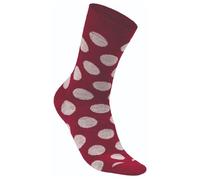Ivanhoe of Sweden - Wool Sock Dot - Calze merino EU 39-42 rosso