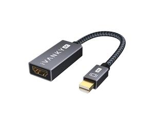 IVANKY 4K Mini DP a HDMI Adattatore - Adattatore Mini DisplayPort adattatore HDMI compatibile con Surface Pro 1-4, Surface 3, ThinkPad ecc