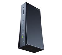 iVANKY Dock verticale Thunderbolt 5 certificato Intel, docking station FusionDock Pro 3 doppia 6K@60Hz per MacBook M1/M2/M3/M4 Pro/Max, Triple Display per Windows TB5/4, Potenza 180W, 120Gbps, 2.5GbE
