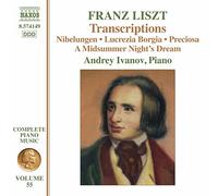 Franz Liszt Franz Liszt: Transcriptions (CD) Album