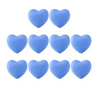 iVansa Pomelli Mobili per Bambini, 10 Pezzi Forma di Cuore Maniglie per Armadio, Cassetto, Bagno, Decorazione per la Cameretta dei Bambini