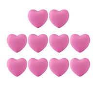 iVansa Pomelli Mobili per Bambini, 10 Pezzi Forma di Cuore Maniglie per Armadio, Cassetto, Bagno, Decorazione per la Cameretta dei Bambini