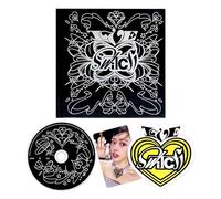 IVE - 2nd EP [IVE SWITCH] (OFF Ver.) Photo Book + CD-R + Photocard + Folded Heart Card + 2 Pin Badges + 4 Extra Photocards