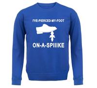 I'Ve a Buco il Mio Piede su Una Punta Adulti Felpa/Maglione - Funny Partridge