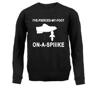 I'Ve a Buco il Mio Piede su Una Punta Adulti Felpa/Maglione - Funny Partridge