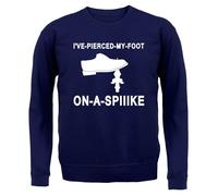 I'Ve a Buco il Mio Piede su Una Punta Adulti Felpa/Maglione - Funny Partridge