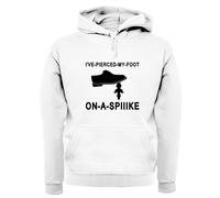 I'Ve a Buco il Mio Piede su Una Punta Adulti Felpa/Maglione - Funny Partridge