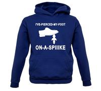 I'Ve a Buco il Mio Piede su Una Punta Bambini Felpa/Maglione - Funny Partridge