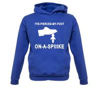 I'Ve a Buco il Mio Piede su Una Punta Bambini Felpa/Maglione - Funny Partridge