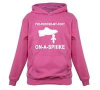 I'Ve a Buco il Mio Piede su Una Punta Bambini Felpa/Maglione - Funny Partridge