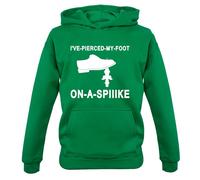 I'Ve a Buco il Mio Piede su Una Punta Bambini Felpa/Maglione - Funny Partridge