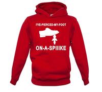 I'Ve a Buco il Mio Piede su Una Punta Bambini Felpa/Maglione - Funny Partridge