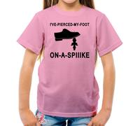 I'Ve a Buco il Mio Piede su Una Punta T-Shirt - Funny Partridge Alan TV