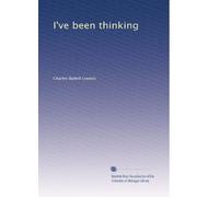 I've been thinking (1905)