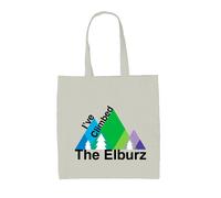I'Ve Climbed The Elburz - Borsa Tote IN Tela - Mountain Climb Arrampicata Gamma