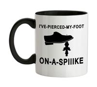 I'Ve con Fori My Piede su Un Punta Ceramica Mug - Divertente Pernice Alan TV