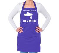 I'Ve con Fori My Piede su Un Punta Unisex Adulti Grembiule - Funny Pernice Alan