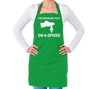 I'Ve con Fori My Piede su Un Punta Unisex Adulti Grembiule - Funny Pernice Alan