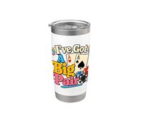 I've Got a Big Pair Funny Poker Carte da Gioco Assi Umorismo Bicchiere termico in acciaio inox doppia parete