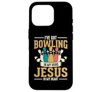 I've Got Bowling In My Veins Jesus In My Heart Custodia per iPhone 16 Pro