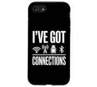 Ive Got Connection Divertente segnale tecnico Bluetooth Wifi USB Joke Custodia per iPhone SE (2020) / 7 / 8