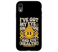I've Got My Eye On You Age Related Macular Degeneration Custodia per iPhone XR