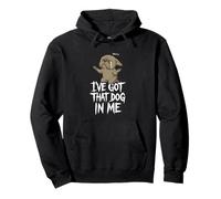 I've Got That Dog in Me Divertente Frenchie Meme Bulldog Francese Felpa con Cappuccio