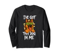 I've Got That Dog in Me Meme Divertente Pastore Tedesco Maglia a Manica