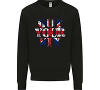 Ive Got Tuo Sei Union Jack Bandiera Militare Parà Bambini Felpa Maglione