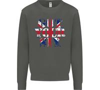 Ive Got Tuo Sei Union Jack Bandiera Militare Parà Bambini Felpa Maglione
