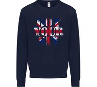 Ive Got Tuo Sei Union Jack Bandiera Militare Parà Bambini Felpa Maglione