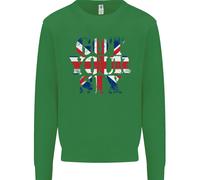Ive Got Tuo Sei Union Jack Bandiera Militare Parà Bambini Felpa Maglione