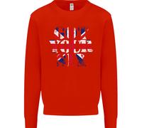 Ive Got Tuo Sei Union Jack Bandiera Militare Parà Bambini Felpa Maglione