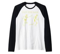 I've Got Your Back Halloween Skeleton Skull Uomini Donne Maglia con Maniche Raglan