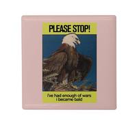 I've Had Enough of Wars Aquila Stati Uniti d'America, decorazione per frigorifero e tavolo