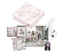 IVE - IVE - THE 4th EP [IVE SECRET] (LOVED IVE Ver.) Out Box + Photo Book + CD-R + Photocard + Sticker + Folded Poster + 2 Pin Badges + 4 Extra Photocards