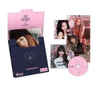 IVE - IVE - THE 4th EP [IVE SECRET] Ver. / Random) Out Box + Photo Book + Photocard R + Mini Folded Poster + 2 Pin Badges + 4 Extra Photocards