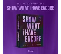 IVE THE 1ST WORLD TOUR SHOW WHAT I HAVE ENCORE Blu-ray 2DISC+P.Book+6p Card+Gift